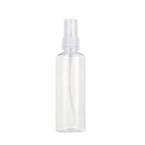 OEM прозрачный пользовательский современный косметический дезинфицирующий рук 100 мл пластиковый PEET пустой косметический распылительный насос бутылки