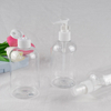 OEM прозрачный шампунь PET Plast Round Consmetic Hand Sanitizer Пустая бутылка с насосом