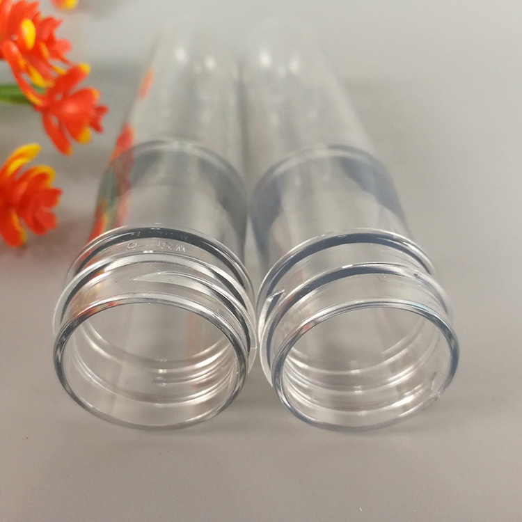 20 мм-28 мм Размер шеи Высококачественная PEET Пластиковая Preform для косметической бутылки 100-1000 мл Preforms
