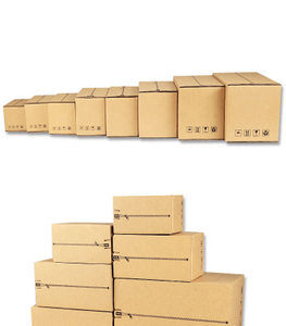 Переработанный коричневый гофрированный картон экспресс-доставка упаковочные коробки коробки Производитель