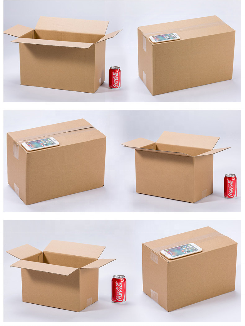 Гофрированные дешевые упаковочные почтовые ящики бумаги картонные картонные коробки 26x26x8