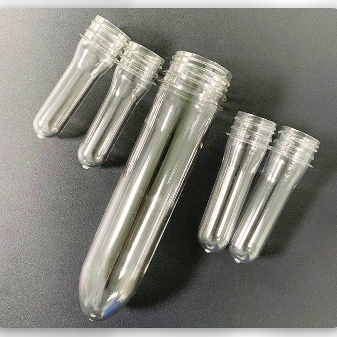 20 мм-28 мм Размер шеи Высококачественная PEET Пластиковая Preform для косметической бутылки 100-1000 мл Preforms