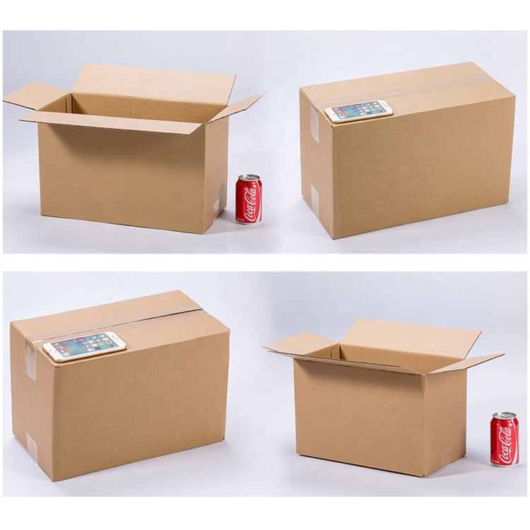 Гофрированные дешевые упаковочные почтовые ящики бумаги картонные картонные коробки 26x26x8