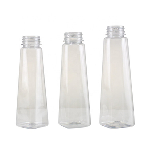 Высококачественный домашний магазин, прозрачная пластиковая ПЭТ-бутылка 200 мл, 300 мл, 450 мл, квадратная пластиковая бутылка для воды