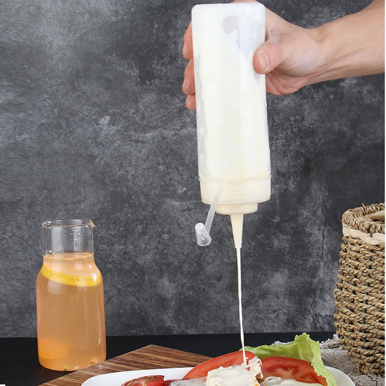 Большой сорт продовольствия пластичная бутылка LDPE 250 мл для меда с детской крышкой