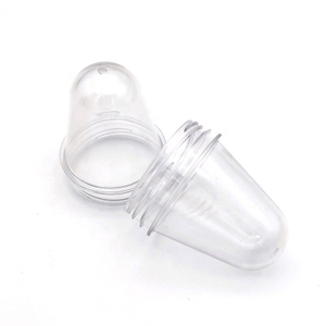 Прозрачные широкие низкопрофильные пластиковые Spice Jars 32G Pet Preform с винтовыми крышками