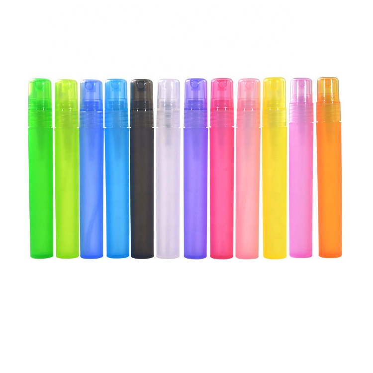 Refillable Pust PP Plastic 5 мл 10 мл 15 мл многоцветных карманных размазке Pen Form Perfume распылитель